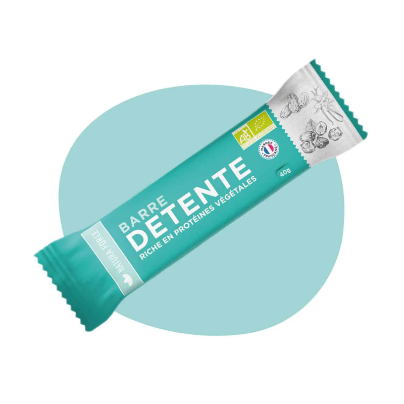 Barre Protéiné Bio Détente 40g