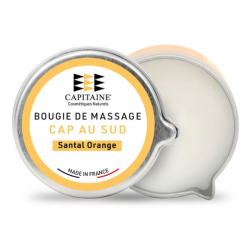 Bougie de massage Santal et Orange 35 g