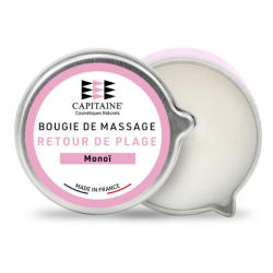 Bougie de Massage Naturelle au Monoï 35g